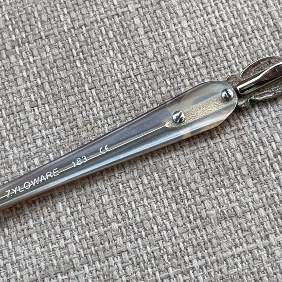 Sophia Loren by Zyloware Ladies Eyeglasses Gold/Red Tone Crystal Accent Glasses - Picture 9 of 12